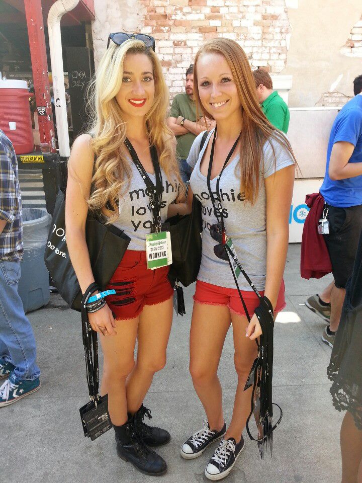 Brand Besties hired and trained event staff talent for Mophie's brand experience