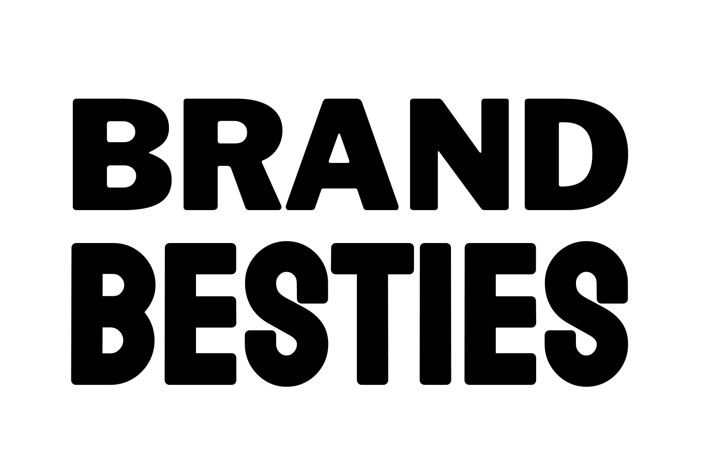 Brand Besties logo in black