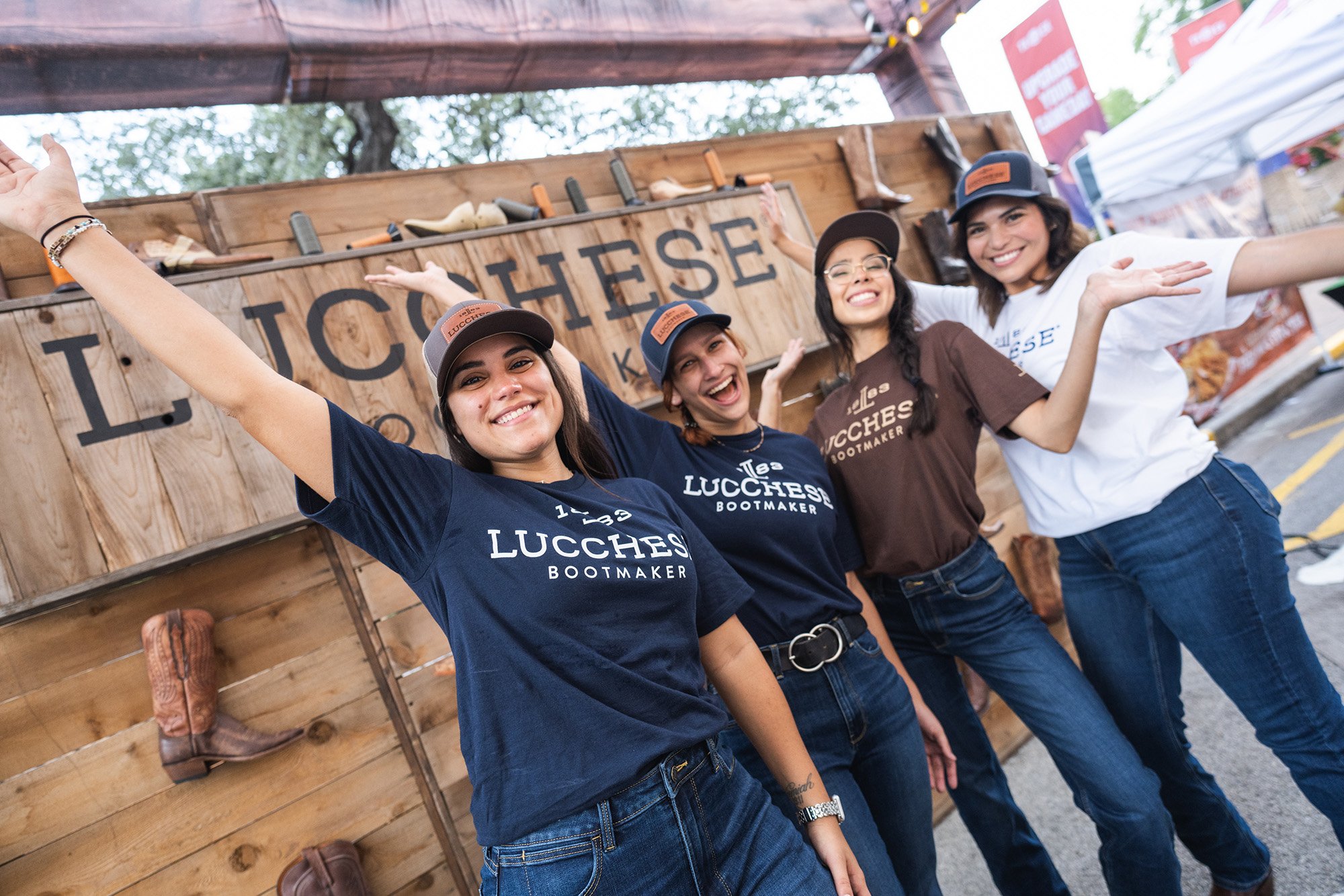 Event staffing and brand activation support for Lucchese