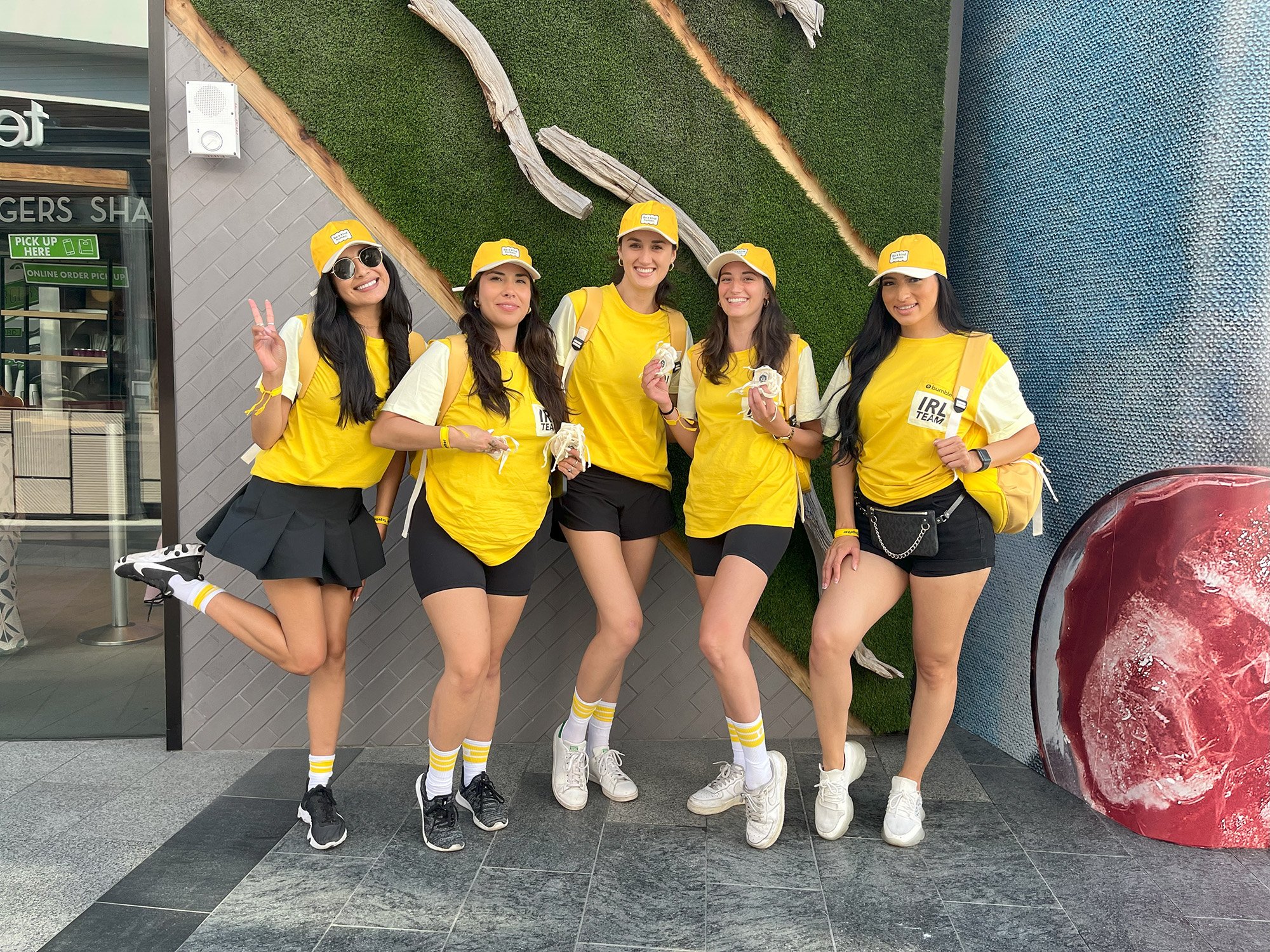 Event staffing and brand activation support for Bumble