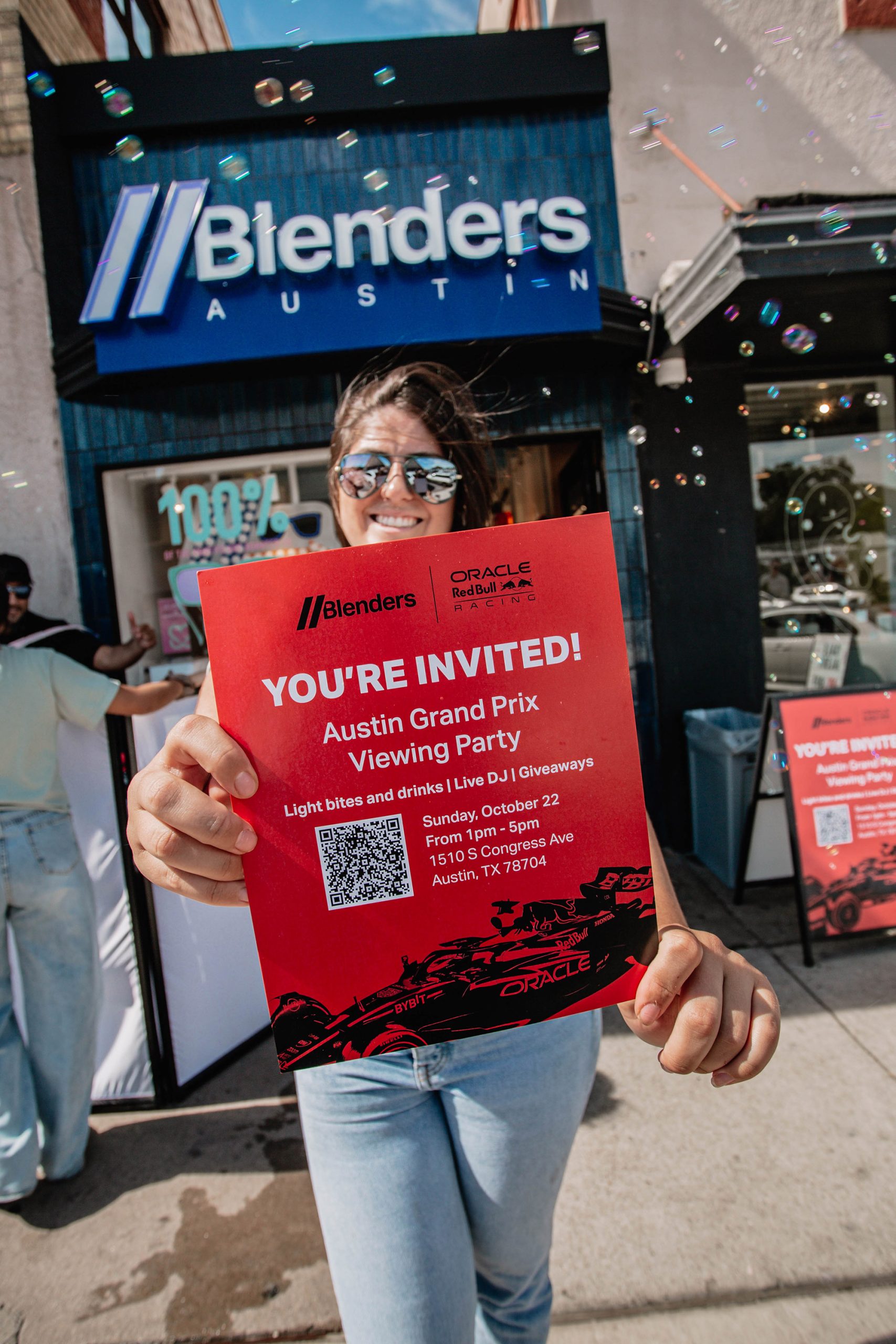 Event staffing and brand activation support for Blenders Eyewear