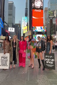 Event staffing and brand activation support for Nasty Gal