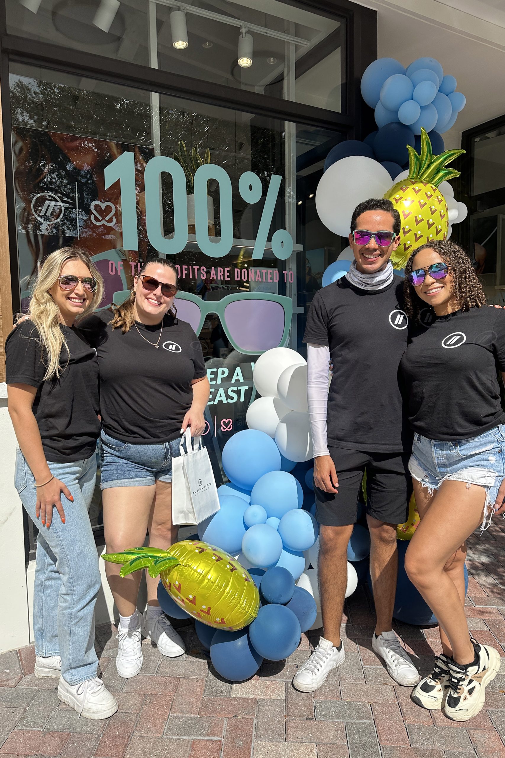 Event staffing and brand activation support for Blenders Eyewear